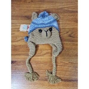 NWT Andes Kids Llama Alpaca Blend Hat